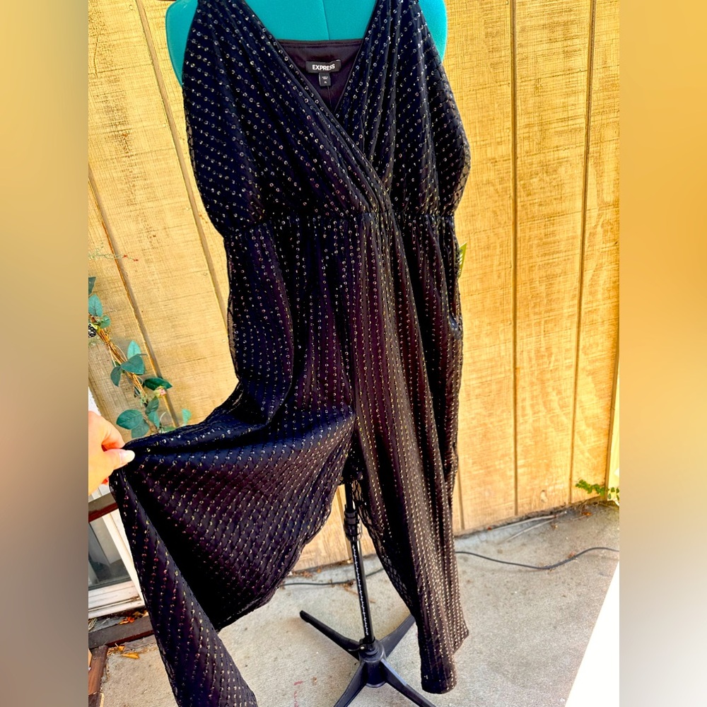 Express black jumpsuit. Xl.